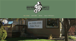 Desktop Screenshot of brotherjonspublichouse.com